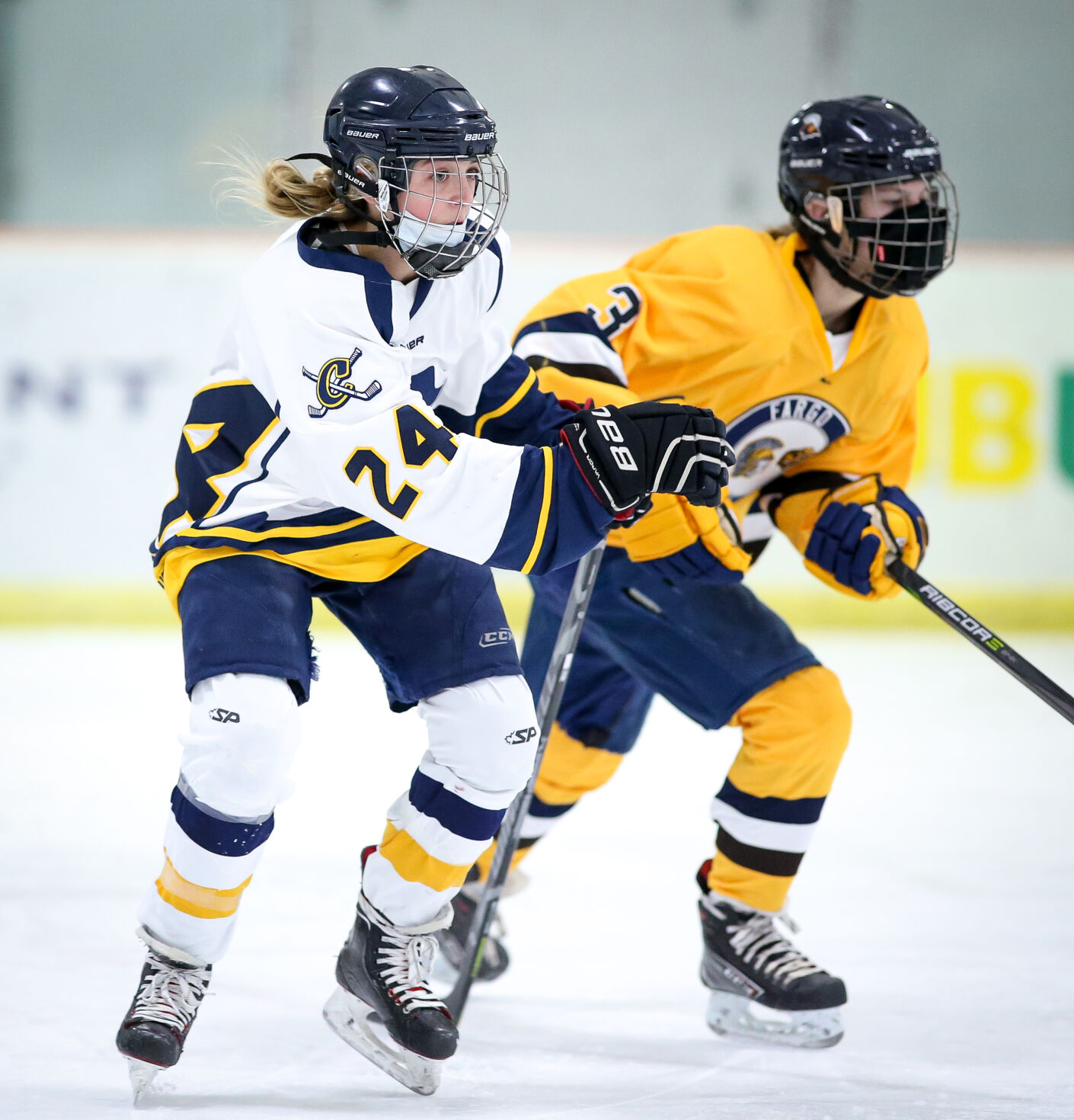 Brynley Coleman battles
